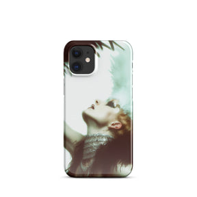 iPhone case with a Follies Bergere dancer with lots of plumage