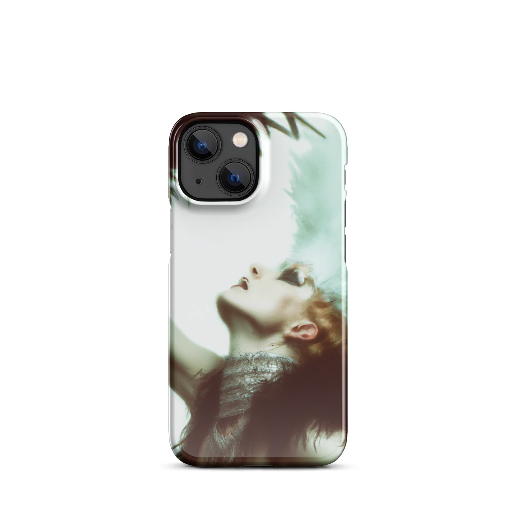 iPhone case with a Follies Bergere dancer with lots of plumage