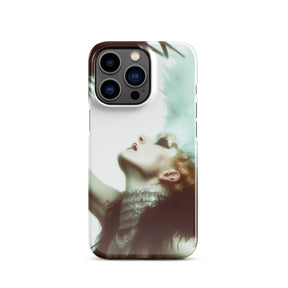 iPhone case with a Follies Bergere dancer with lots of plumage