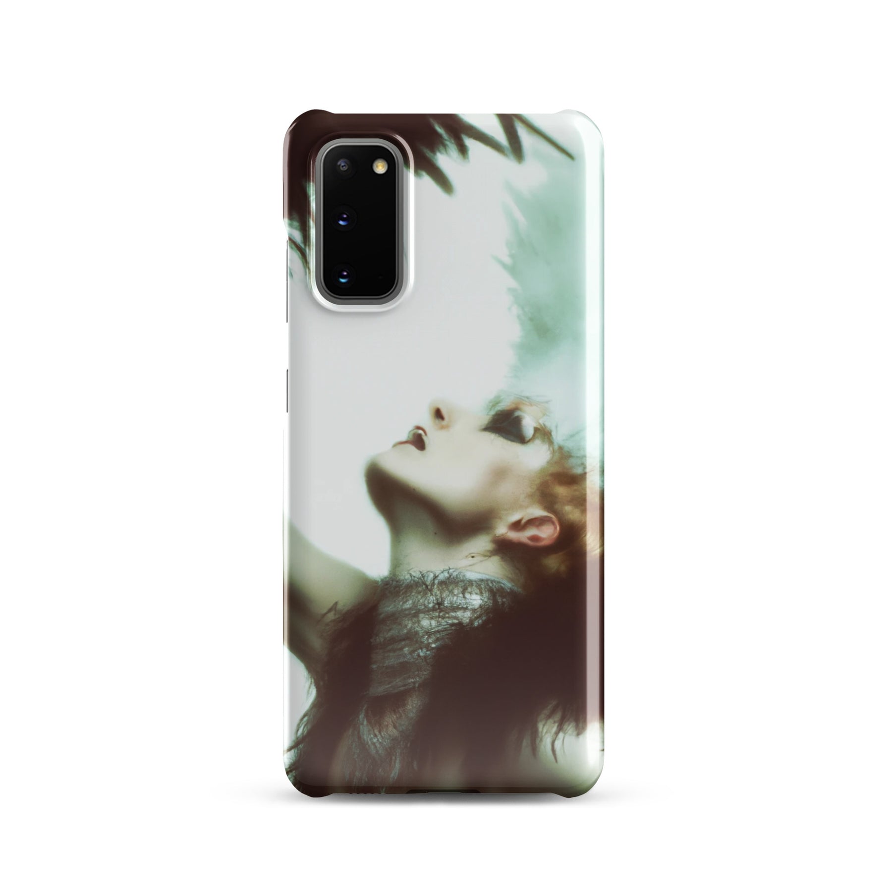  Samsung Phone case with a Follies Bergere dancer with lots of plumage