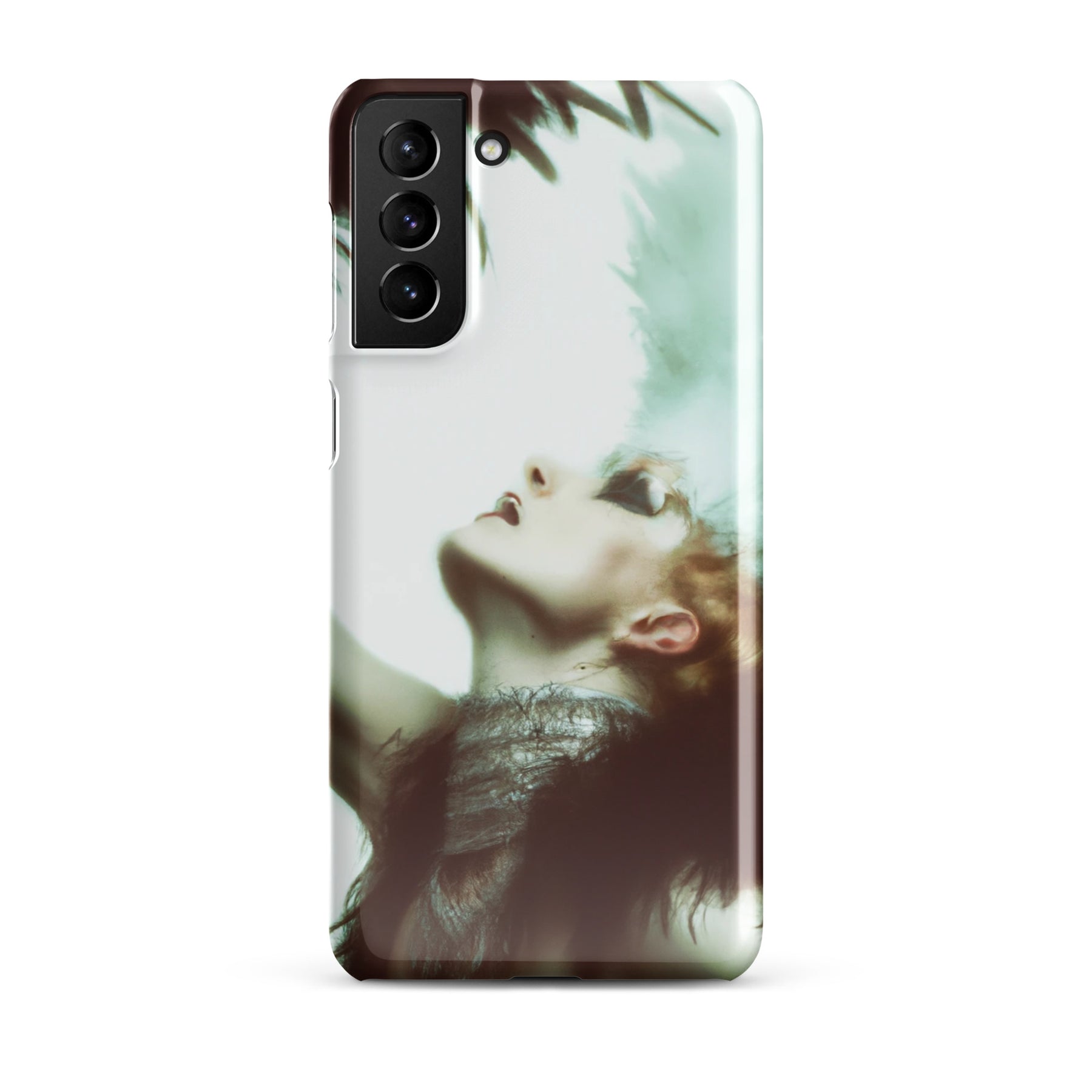  Samsung Phone case with a Follies Bergere dancer with lots of plumage